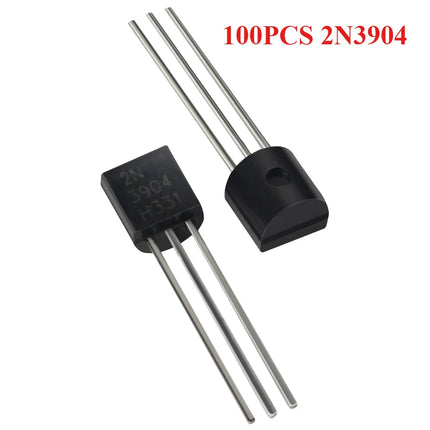100PCS 2N2222 Transistor TO-92 2N2907 2N3904 2N3906 A1015 BC327 BC337 C1815 S8050 S8550 PNP NPN Transistors Kit