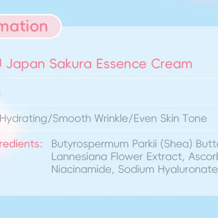 Laikou Sakura Face Cream Moisturizing Anti-Aging Anti Wrinkles Hydrating Whitening Creams For Facial Skin Care Products