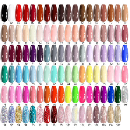 UR SUGAR 7ml All Season Gel Nail Polish Set Nude Pink Red Glitter Semi Permanent UV Gel Kits All For Manicure Soak Off Vernis