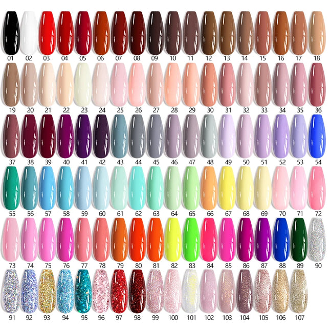 UR SUGAR 7ml All Season Gel Nail Polish Set Nude Pink Red Glitter Semi Permanent UV Gel Kits All For Manicure Soak Off Vernis