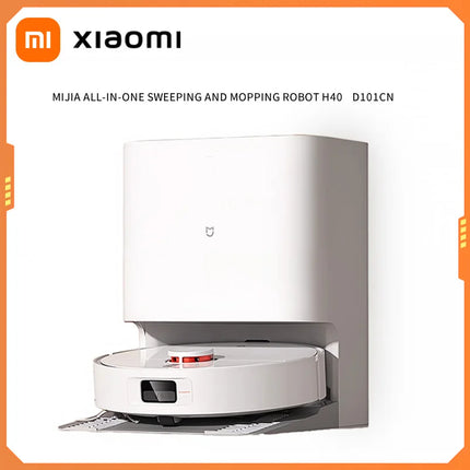 XIAOMI MIJIA Self Robot Vacuum Cleaners H40 Smart Home Sweeping High Speed Rotary Scrubbing 10000PA Cyclone Suction LDS Laser