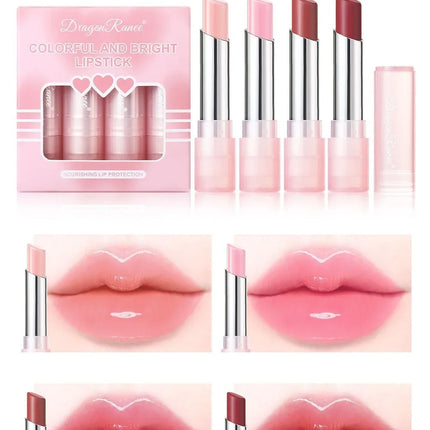 Jelly Tinted Lip Balm Moisturizing Lip-Primer Mask Cute Jelly Tinted Gloss Stick Lighten Lines Plump Lip Care Makeup Cosmetics