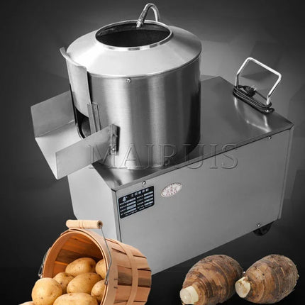 Commercial Electric Potato Carrot Peeling Machine Stainless Steel Potato Washing And Peeling Machine