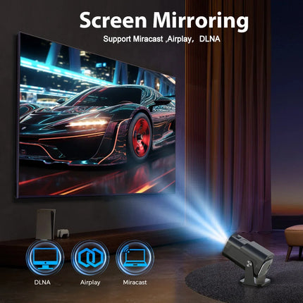 2025 4K Android 11 Projector Native 1080P 390ANSI HY320 Dual Wifi6 BT5.0 1920*1080P Cinema portable Projetor upgrated HY300