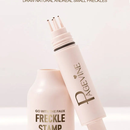 Five-point Freckle Stamp Natural Waterproof Quick Dry Liquid Freckles Pen Long Lasting Air Cushion Freckles Stick Dot Spot Tool