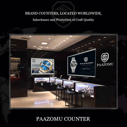 PAAZOMU Men's Wristwatch Top Brand Luxury Waterproof Luminous Date Week Men's Watches Stainless Steel Quartz Men's Watch Male reloj