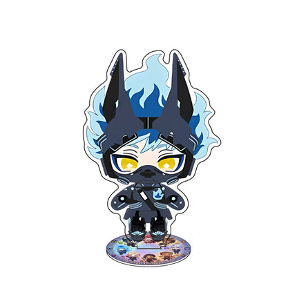 Anime Twisted Wonderland New style Cute Cartoon Malleus Draconia 10CM Acrylic Stand Keychain Cosplay Desk Decor Collect Gifts
