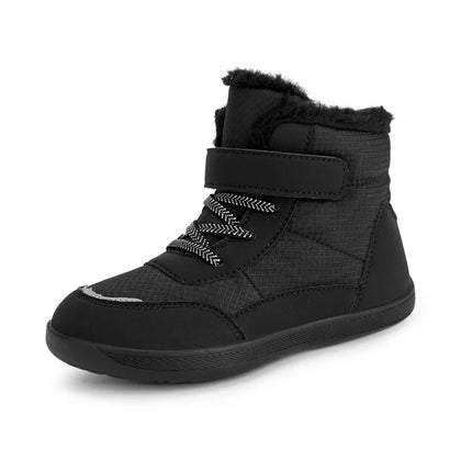2024 Kids Wide Toe Barefoot Snow Boots | Boys/Girls Winter Minimalist Sneakers | Girls Boys Warm Boot Toddler Little Big Kids