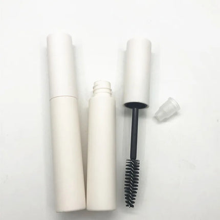 10/30/50/100pcs Empty 10ml Matte White Lip Gloss Tube Eyeliner /Mascara Tubes Eyelash Growth Liquid Tubes Makeup Container