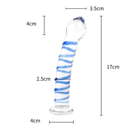 Adult Anal Sex Toys with Crystal Glass Dildo Beads G-Spot Butt Plug for Women Massager Vagina Stimulate Anue Phallus Collection