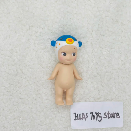 Sonny Angel Mini Figure  New Marine Series Blind Box  Toy for Girl Starfish Blowfish Manta Penguin Shell SAS65383