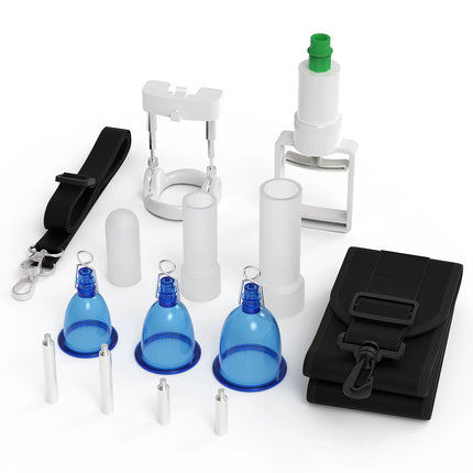 Size Master Pro for male penis enlargement and lasting time training 3 sizes of vacuum cup and adjustable length of metal holder