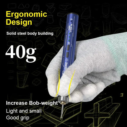 MECHANIC GDR2 Electric Polishing Pen 9pcs Grinding Heads for IC Chip Grinding PCB Cutting Mobile Phone Repair Tools