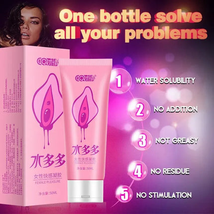 Female Increase Orgasm Gel Vaginal Tightening Stimulator Massage Lubricant Sexual Pleasure Enhancing Stimulant Tight Oil 50ml