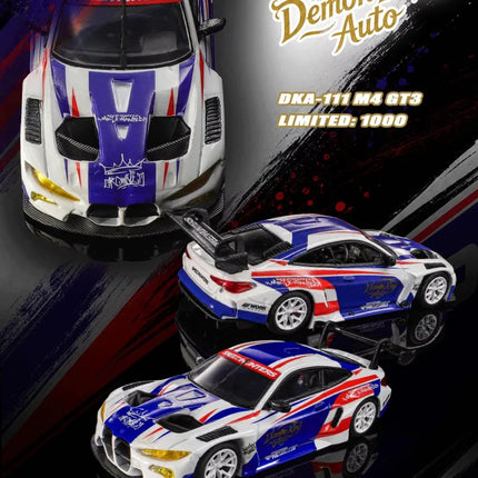 Demon King Auto Malaysia Exhibition Limited 1:64 Ferrari F40 Porsche 911 BMW M4 Pagani Flower Ya R34 R35 Alloy Car Model