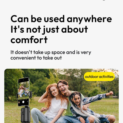 Smart Auto Tracking Phone Gimbal YT20 Foldable 360° Rotation Selfie Mount with Face/Object Tracking for Vlog/Live Stream