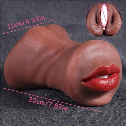 Mouth Oral Silicone Vagina Japanese Masturbator Male Men's Toys for Adults 18 Adult Goods Erotic Products Sex Shop Rubber Pussy