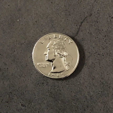 Bite Coin - US Quarter Dollar Magic Tricks Folding Bite Out Restore Coin Magia Close Up Street Illusions Gimmicks Mentalism Prop