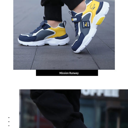 New Children's Leather Casual Shoes For Boy Girls Sneakers Breathable Kids School Walking Non-slip Sport Running Shoes Outdoor