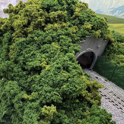HO N Scale Miniature Shrubs Bushes Sponge Tree Powder Model Railway Train Layout/Military Scenery/Diy Model Making/Diorama 30G
