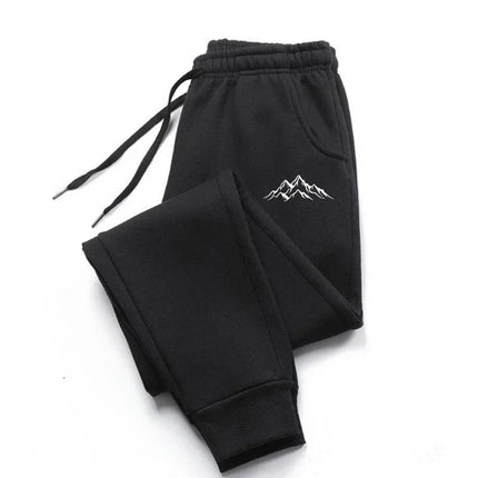 New style printed sport pants suitable for both men and women, luxurious long-distance running pants, casual fitness pants