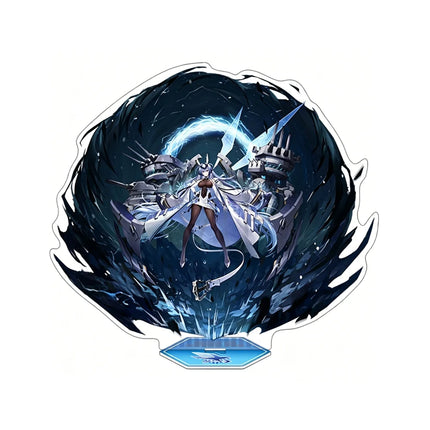 Azur Lane Acrylic Stand Keychain 2026 New Battle Ship Style Enterprise Belfast Takao Sovetsky Soyuz Character Merch