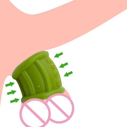Men Ball Stretcher Ring Silicone Stretchy Time Delay Enhancer Comfort Fit Sensual Bedroom Moments