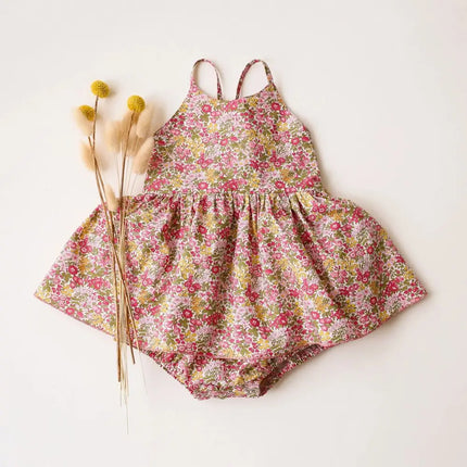 White Lace Baby Girl Romper Cute Cotton Newborn Baby Girl Dress Summer Baby Dress