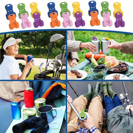 6/12 Colored Drink Can Pull Tab Dust-Proof Opener Protective Cap Bottle Opener Convenient Can Opening Tool Opener
