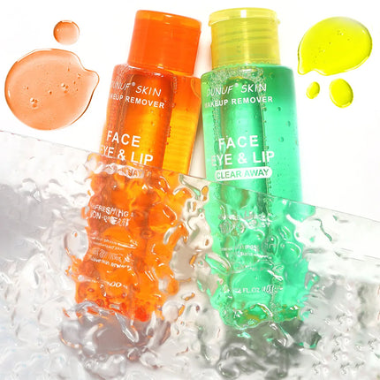 Gentle 3 in 1 Cleansing Oil Makeup Remover For Sensitive Skin Refreshing Moisturize Oil Control Non Irritating Face Lip Eye