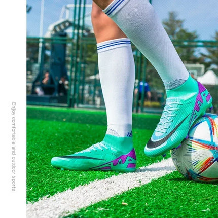 Men Football Shoes TF/FG Society Cleats Indoor Soccer Shoes Professional Football Field Boots Fast Unisex Sneaker Top Quality