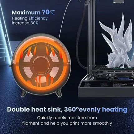 SUNLU 3D Filament Dryer S2 FilaDryer Dry Box S2 Drying Filaments Storage Box Keeping Filament Dry Holder Free 3D Printer Mate