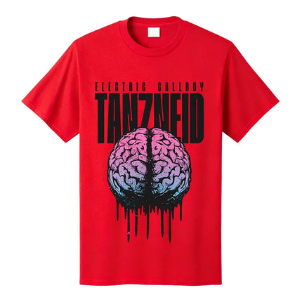 Tanzneid Album Cover Shirt ELECTRIC CALLBOY Band Design T-shirt Unisex Streetwear Cotton Loose Women Men Tshirts Graphic Merch