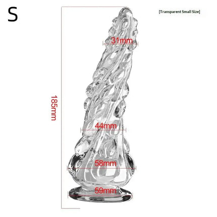 Threaded Octopus Tentacles, Simulated Anal Plug, Adult Sex Toy, Men's And Women's Anal Expanders, Prostate Massager, Suction Cup