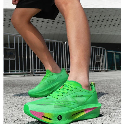 Running Shoes Speciality Carbon Board Marathon Men Sports Breathable Lightweight Women's Comfortable Athletic Sneakers