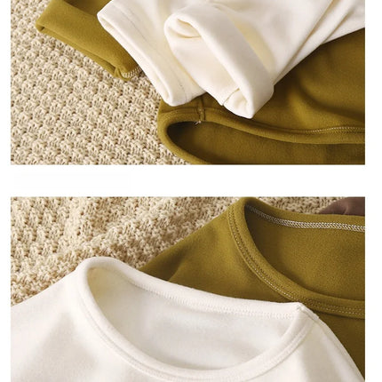 1-10Y Children's T-shirt Korean Kids Simple Long Sleeved Base Shirt Baby Boys and Girls 2025 Autumn Winter New Baby Loose Tops