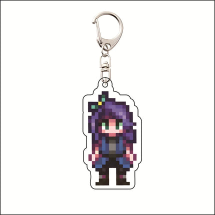 Stardew Valley 5cm Acrylic keychain Cute Desktop Ornament Collectible  Gift in Stock Action Figure Toy Accept customization