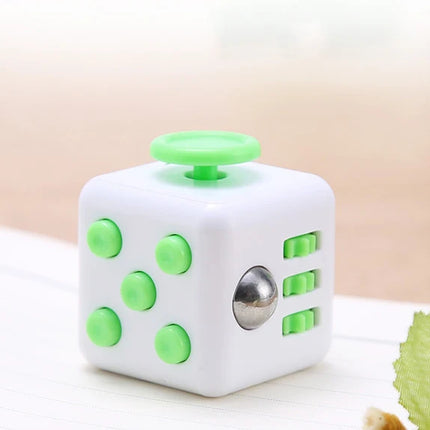Solid Color Fidget Decompression Dice for Release Stress Autism Anxiety Relieve Adult Kids Stress Relief Anti-Stress Fingertip