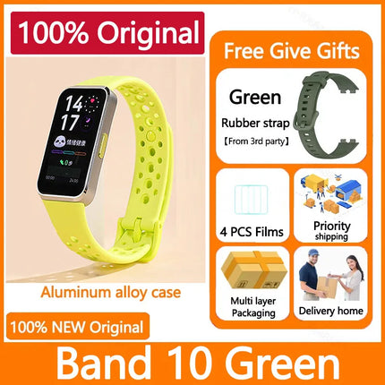 2025 New Original Huawei Band 10 Smartwatch,Compatible with IOS & Android,Sleep Tracking,Health monitor,14 days battery life,