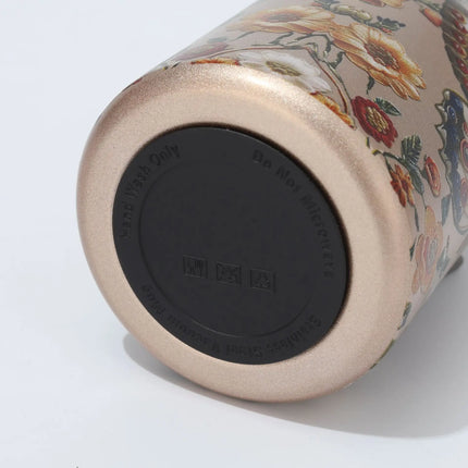300ml Retro Chinese Style Golden Peacock Insulated Cup Portable Creative High Beauty Water Cup 316 Stainless Steel Cup