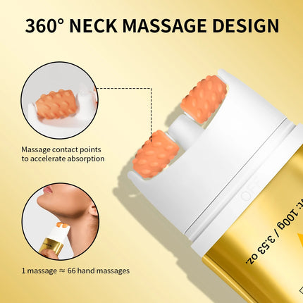Ah-8 Firming Neck Cream Moisturizing Neck Lotion for Crepey Skin Comfortable Skin Care Cosmetic Skin Care Product for Women