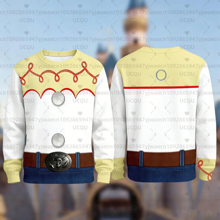 Girl's Boy's Buzz Lightyear Toy Story Alien Jessie Woody Graphic Sweatshirt Casual Pullover Outdoor Adult Kids Parent-child Tops