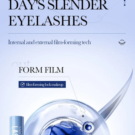 5D Waterproof Mascara Lengthening Eyelashes Women's Make-up Waterproof Mascara Black Silk Fibre Mascara Korean Cosmetics New