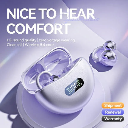 Xiaomi Open Ear Clip Earbuds ENC Wireless Bluetooth5.4 Headphone Noise Cancelling Earphone With Mic For Android iOS