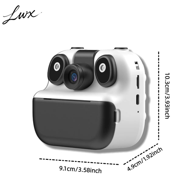 Digital Children Camera For Mini Printer Portable Photography Thermal Instant Print Photo Kids Camera 2.8inch HD Video Toy Gifts
