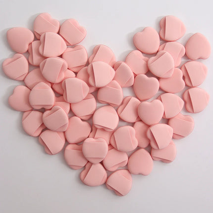10/50Pcs Finger Cushion Powder Puff,With Air Cushion Powder Puff, Latex-Free Blending Sponge And Makeup Puff