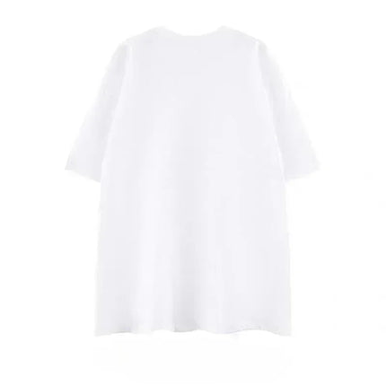 Washed Vintage Rapper Kanye West Graduation Bear Graphic T Shirt Men Pure Cotton T-shirt Men's Hip Hop Fashion Oversized Tshirt