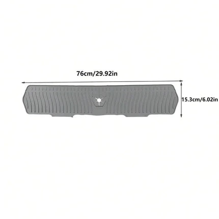 Kitchen Faucet Splash Pad Silicone Sink Faucet Splash Guard Mat Drain Pad Countertop Protector for Multipurpose Kitchen Gadgets