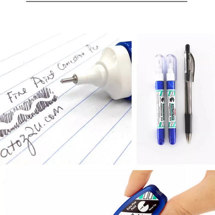 PENTEL Correction Fluid ZL31/33/62/72 Correction Pen Fine Point Quick Drying Fast Clean and Easy To Use School Supplies