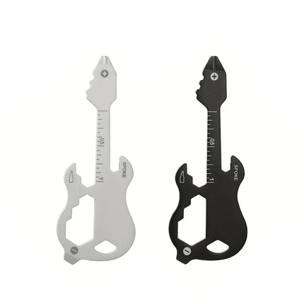 Mini Beer Bottle Opener Creative Musical Instrument Style Keychain Opener ,Multifunctional Gadgets ,Gift for Guitar Music Lovers